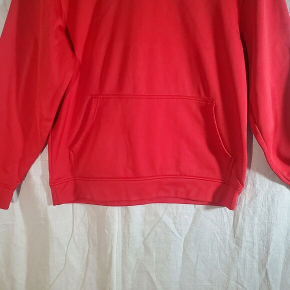 Bauer Youth XL Red Hockey Logo Hoodie Pullover - Picture 2 of 7